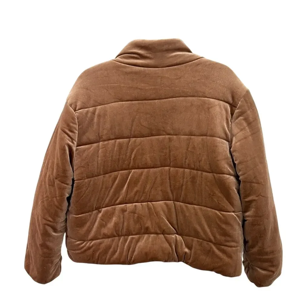 Ashley By 26 International Velvet Puffer Jacket size XL